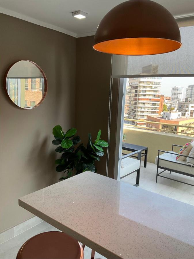 Apartament Condo Amueblado, Encomenderos 200 El Golf, Las Condes Santiago Con Vista Al Costanera Center Exterior foto