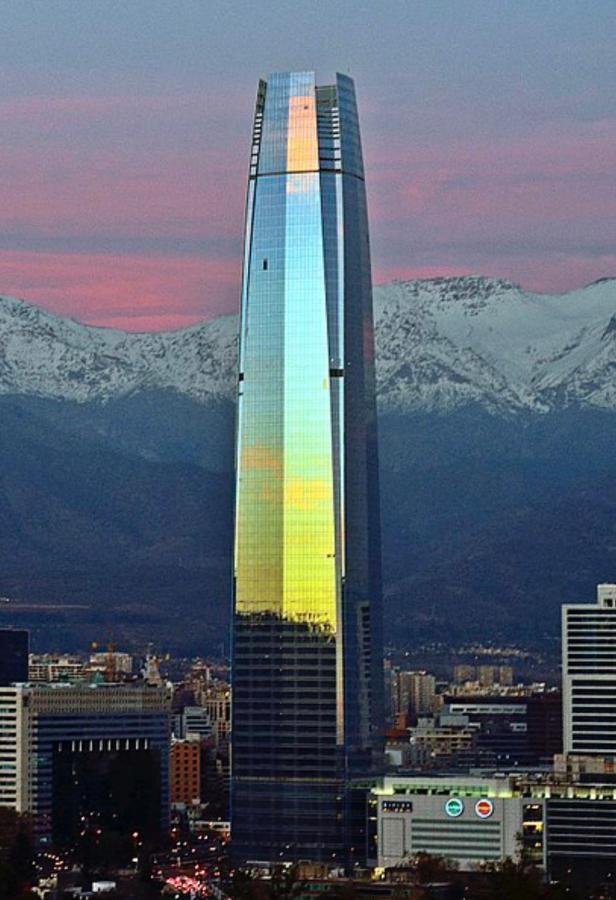 Apartament Condo Amueblado, Encomenderos 200 El Golf, Las Condes Santiago Con Vista Al Costanera Center Exterior foto