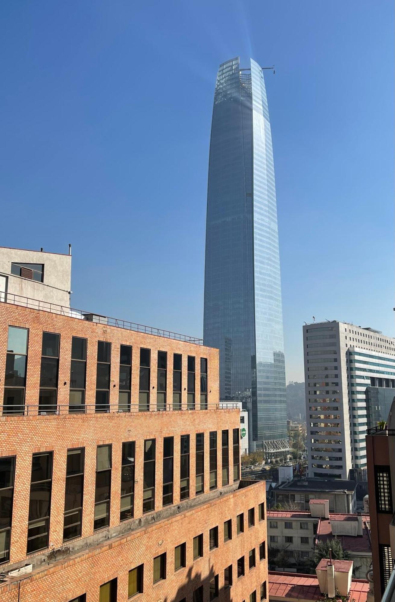 Apartament Condo Amueblado, Encomenderos 200 El Golf, Las Condes Santiago Con Vista Al Costanera Center Exterior foto